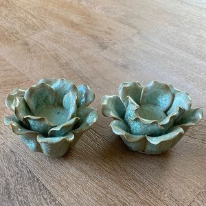 tea light candle holder- set